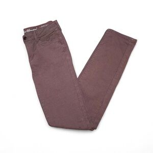 Eddie Bauer Brown Slim Straight Pants Earthy Neutral Granola Girl